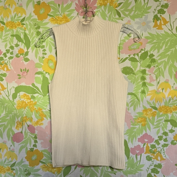 Madewell Ribbed Mockneck Tank - Picture 2 of 4